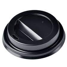 Black Hot Sipper Lids