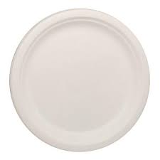 10" Bagasse Plate - single compartment - 200ct